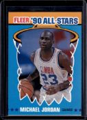 MICHAEL JORDAN 1990-91 FLEER ALL-STARS