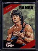 JOHN RAMBO (SYLVESTER STALLONE) 2025 KEEPSAKE INSERT CARD