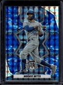 MOOKIE BETTS 2022 PANINI MOSAIC BLUE CAMO PRIZM COLOR MATCH