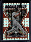 JARREN DURAN 2022 PANINI MOSAIC DEBUT SILVER PRIZM ROOKIE CARD