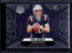 DRAKE MAYE 2024 PANINI MOSAIC DEBUT ROOKIE CARD