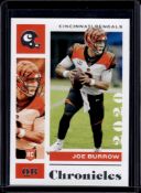 JOE BURROW 2020 PANINI CHRONICLES ROOKIE CARD