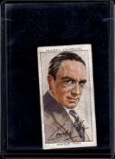 CONRAD VEIDT 1938 PLAYER'S CIGARETTES FILM STARS CARD