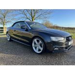 (ON SALE) AUDI A5 CONVERTIBLE 2.0 TFSI 211 S-LINE MODEL (13 REG) * SAT NAV * 19" ALLOY WHEELS !!!