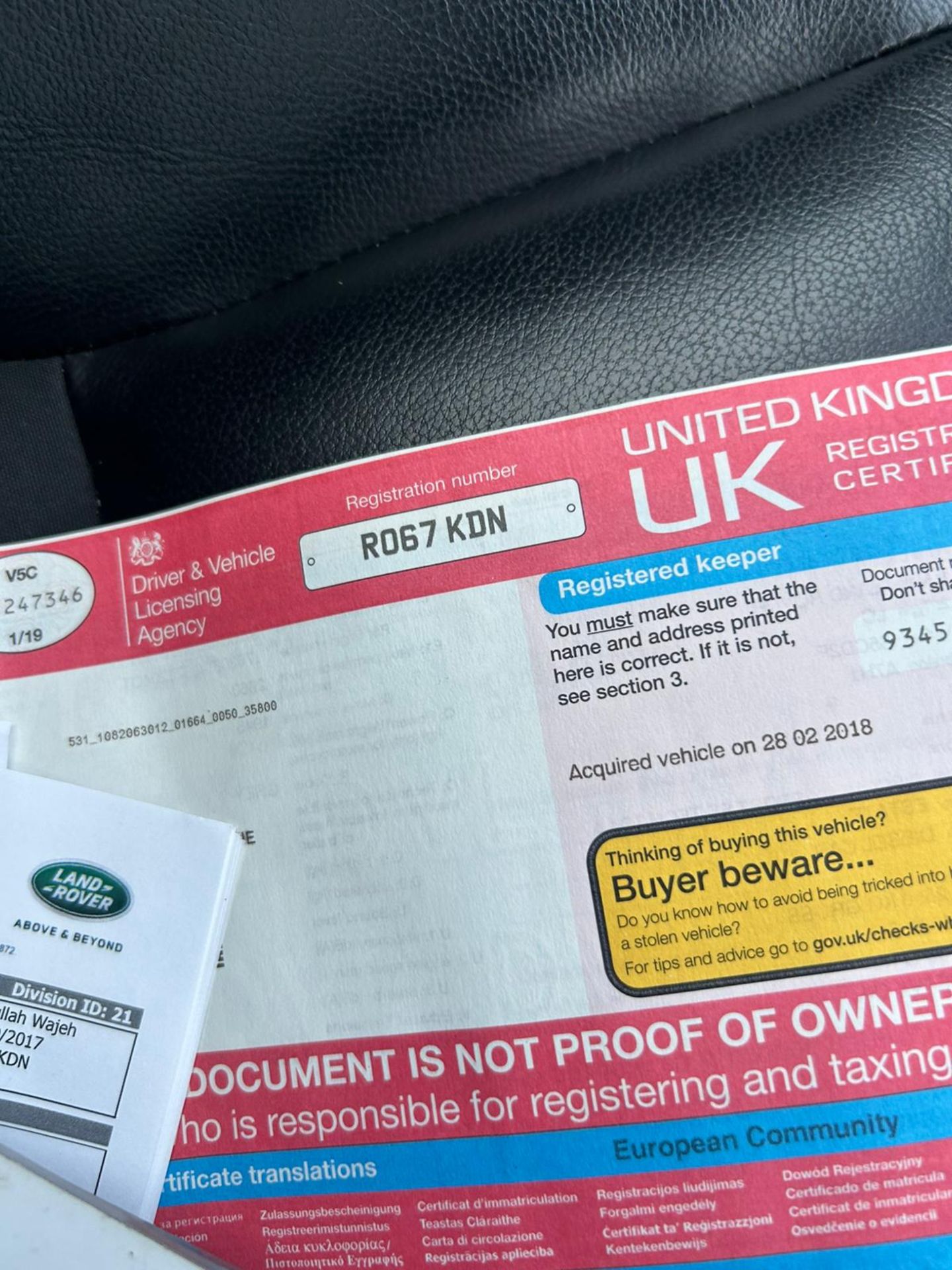 LAND ROVER DISCOVERY SPORT 2.0 TD4 SE TECH AUTOMATIC *4WD* (67 REG) EURO 6 !! 7 SEATER - Image 31 of 31