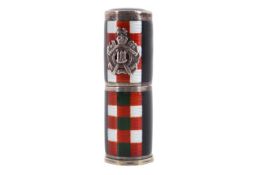 KINGS OWN SCOTTISH BORDERERS LIPSTICK HOLDER, BY ELIZABETH ARDEN, LONDON