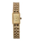 SOVEREIGN, NINE CARAT GOLD QUARTZ WRIST WATCH