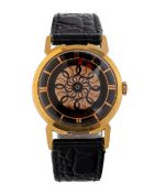 ERNEST BOREL GOLD PLATED KALEIDOSCOPE OR MYSTERY WRIST WATCH, AND TWO OTHERS