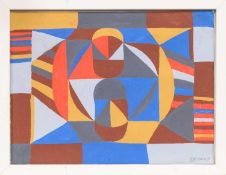 * ERIC RITCHIE (SCOTTISH b .1934), MOTIF AND INVERSION (RED)