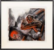 * PETER HOWSON OBE (SCOTTISH b. 1958), STEAM POWER II