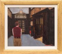 ANDREW FITZPATRICK, OUTSIDE THE STUDIO DOOR, GLASGOW SCHOOL OF ART