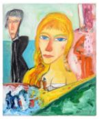 * JOHN BELLANY CBE RA HRSA (SCOTTISH 1942 - 2013), THE GIRL WITH THE FLAXEN HAIR