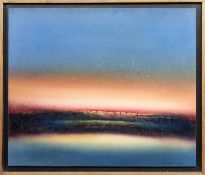 * IAN BRYSON (SCOTTISH 1946 - 1997), EVENING LANDSCAPE