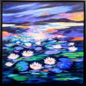 * SHELAGH CAMPBELL, WATERLILIES
