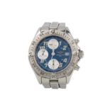 BREITLING, STAINLESS STEEL AUTOMATIC WRIST WATCH