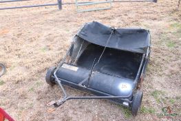 AGRIFAB PULL BEHIND GRASS/ LEAF COLLECTOR