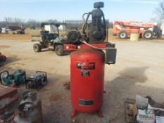 HUSKY PRO 80 GALLON AIR COMPRESSOR, 7.5 HP, SINGLE PHASE