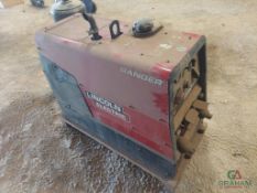 LINCOLN RANGER 250GXT WELDER, HOUR METER READS 13.4 HRS, (WAS USED AS A BACKUP GENERATOR)