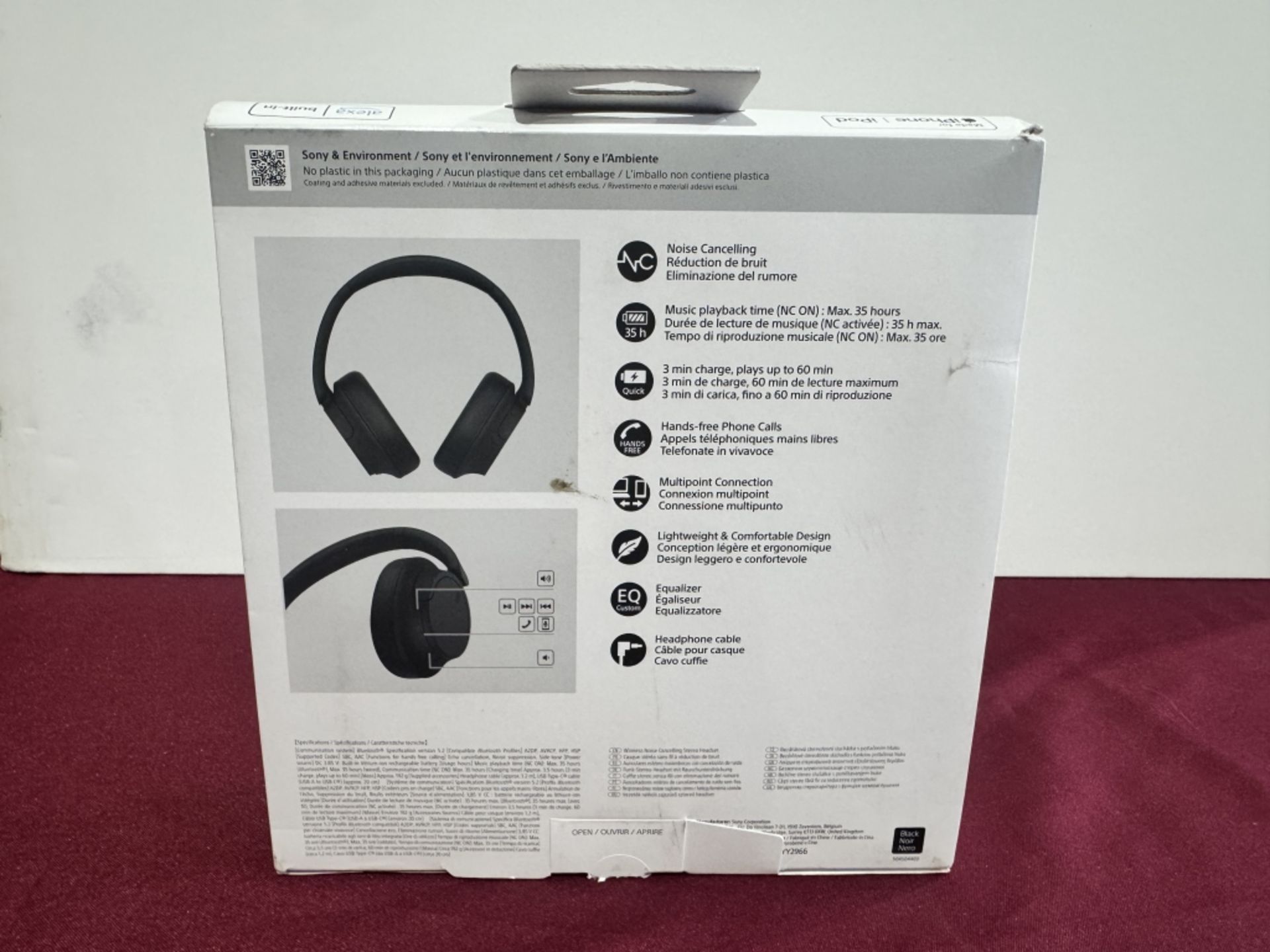 SONY WH-CH720N HEADPHONES - Image 3 of 3