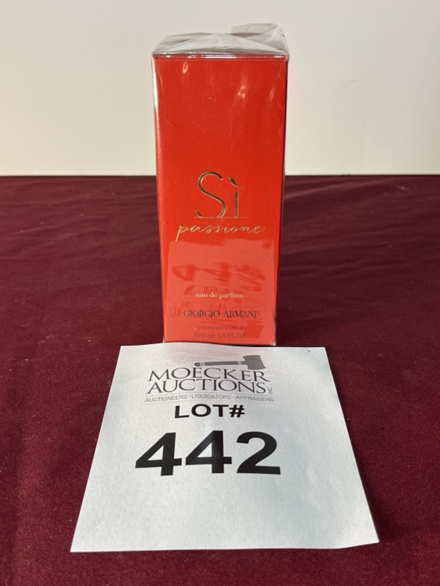 GIORGIO ARMANI SI PASSIONE EAU DE PARFUM 3.4 OZ, NEW