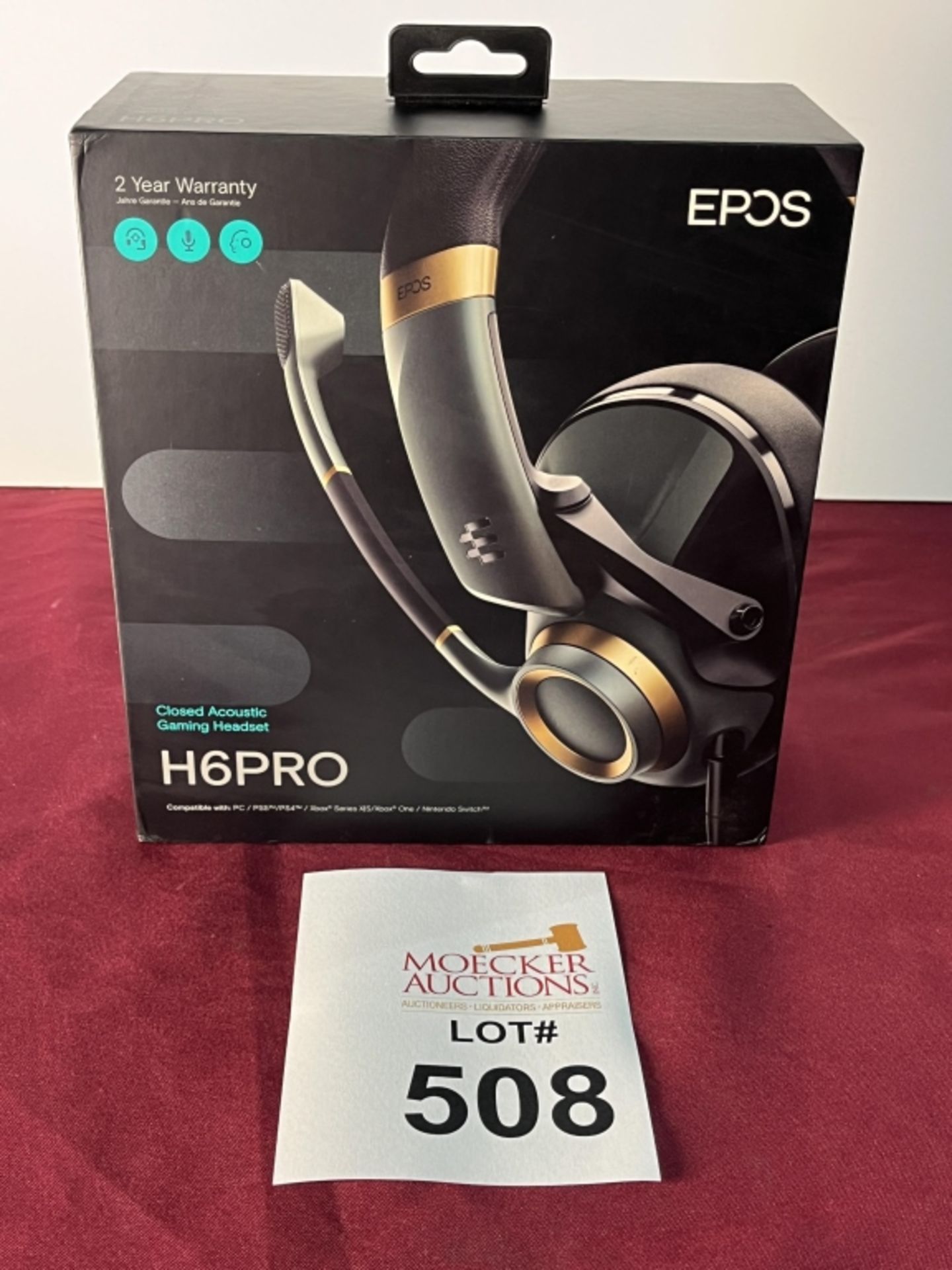 EPOS H6PRO GAMING HEADSET