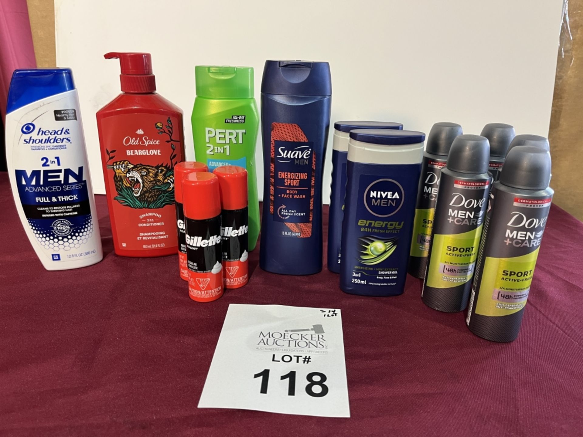 LOT CONSISTING OF (14) ASSORTED MENS PRODUCTS
