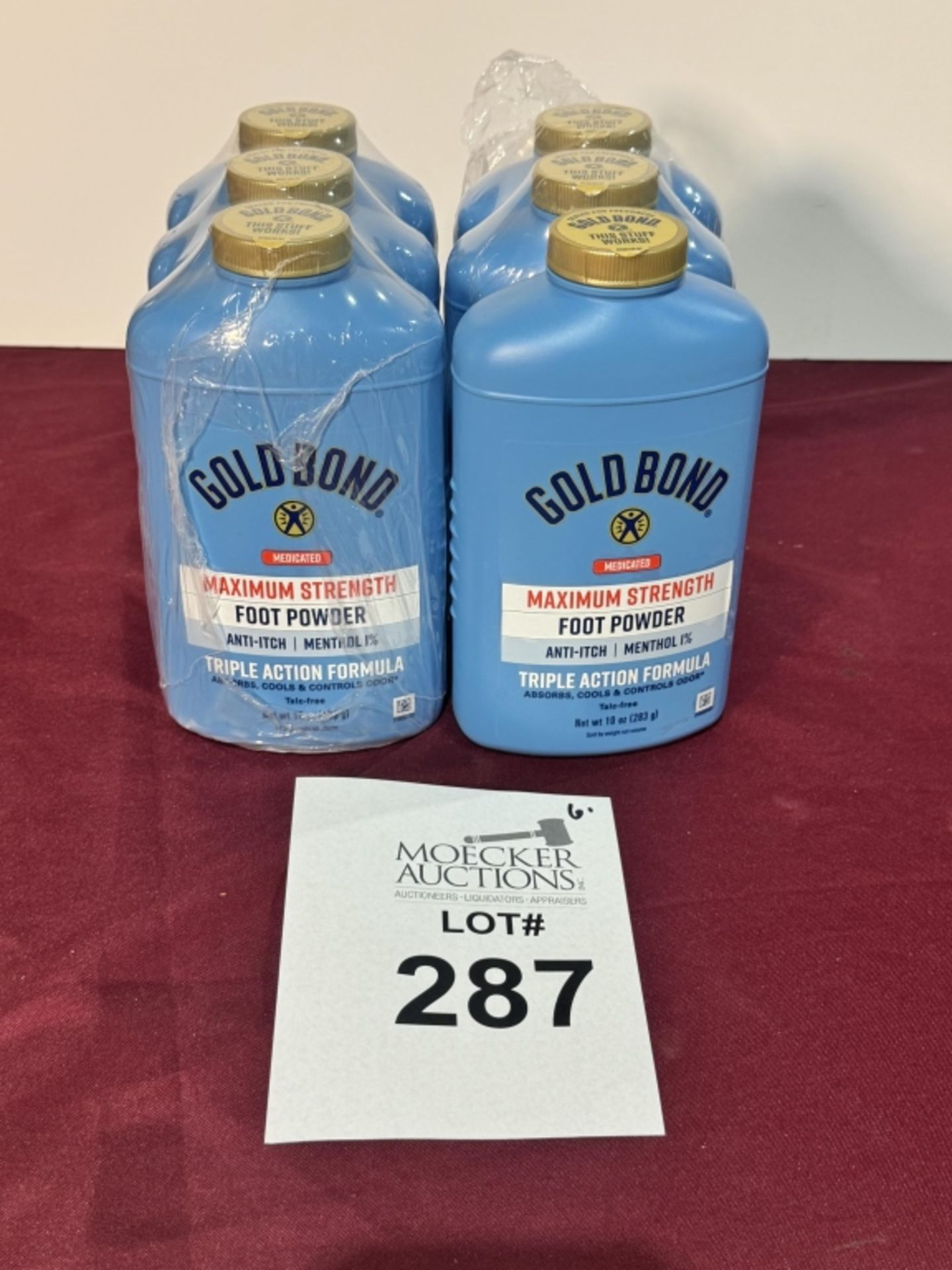 GOLD BOND MAXIMUM STRENGTH FOOT POWDER 10 OZ, NEW