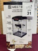 WESTLAND THEATER CRAZY POPCORN MAKER