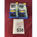 ORAL-B CHARCOAL TOOTHBRUSHES 4-PACK, NEW