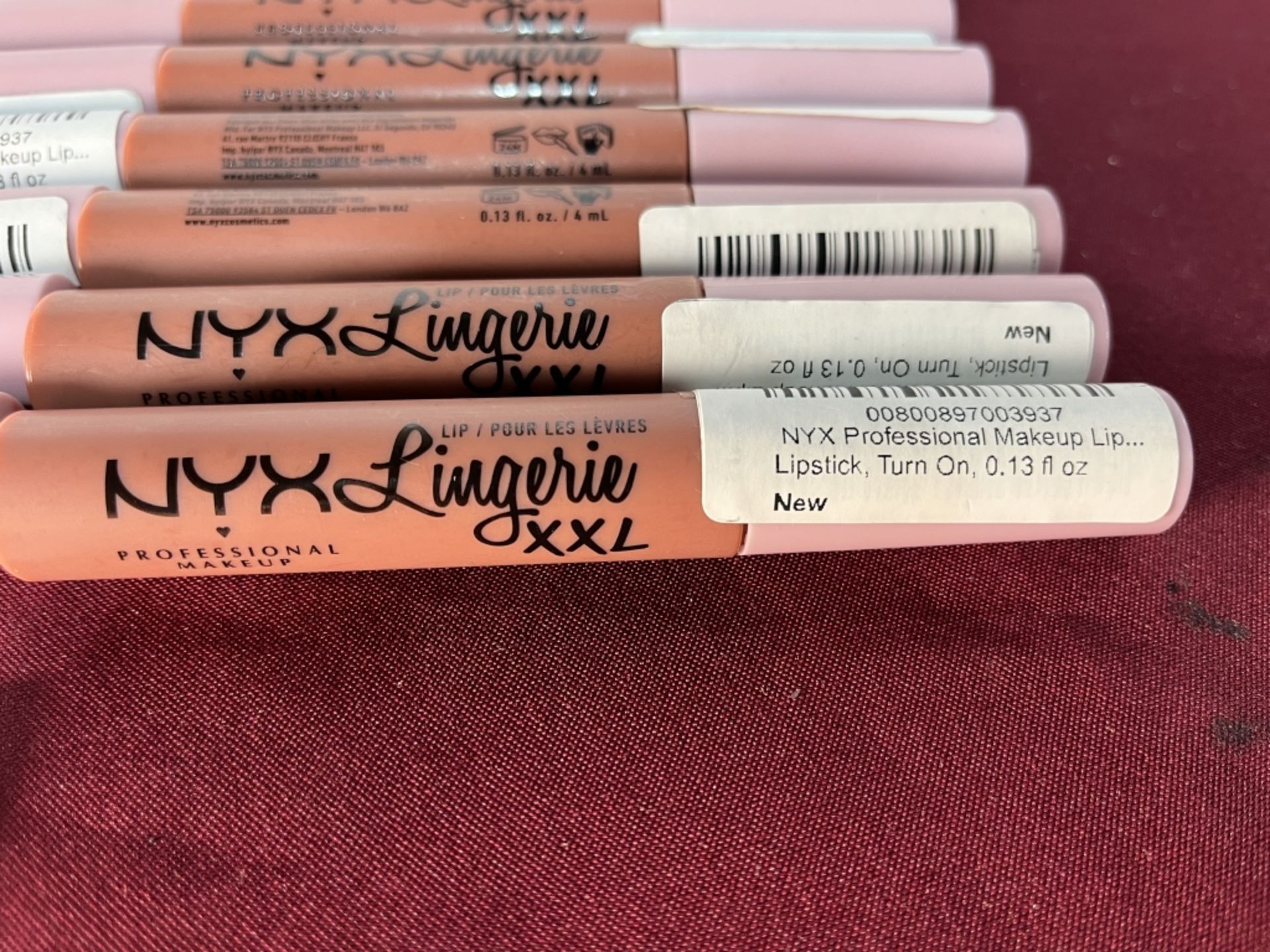 LOT CONSISTING OF (30) NYX LINGERIE XXL LIPSTICK, NEW - Image 2 of 2
