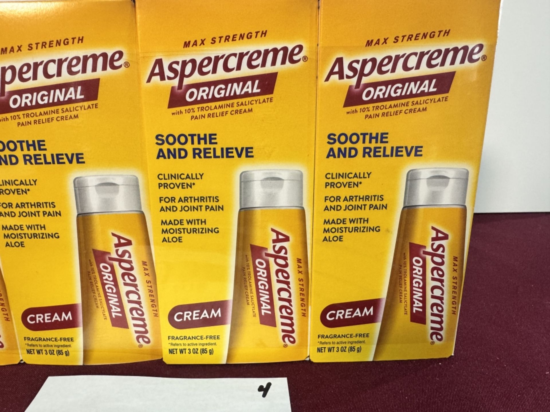 ASPERCREME ORIGINAL 3 OZ, NEW - Image 2 of 3