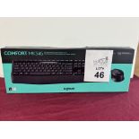 LOGITECH COMFORT MK345 KEYBOARD AND MOUSE, NEW