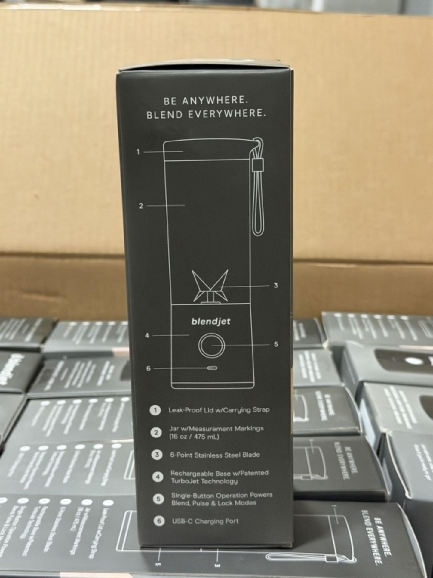 BLENDJET THE ORIGINAL PORTABLE BLENDER, NEW - Image 2 of 5