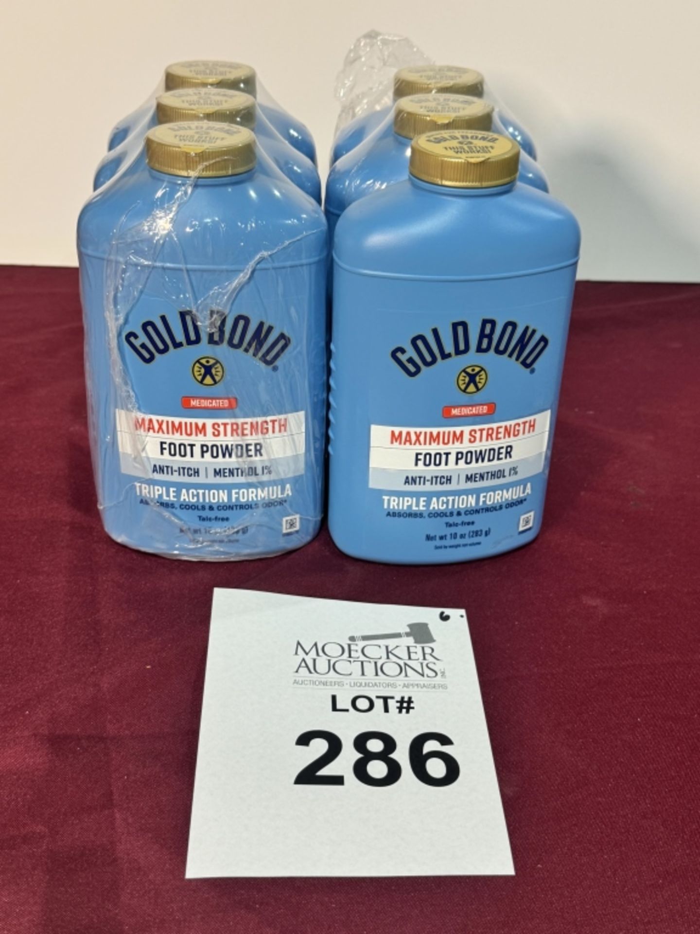 GOLD BOND MAXIMUM STRENGTH FOOT POWDER 10 OZ, NEW