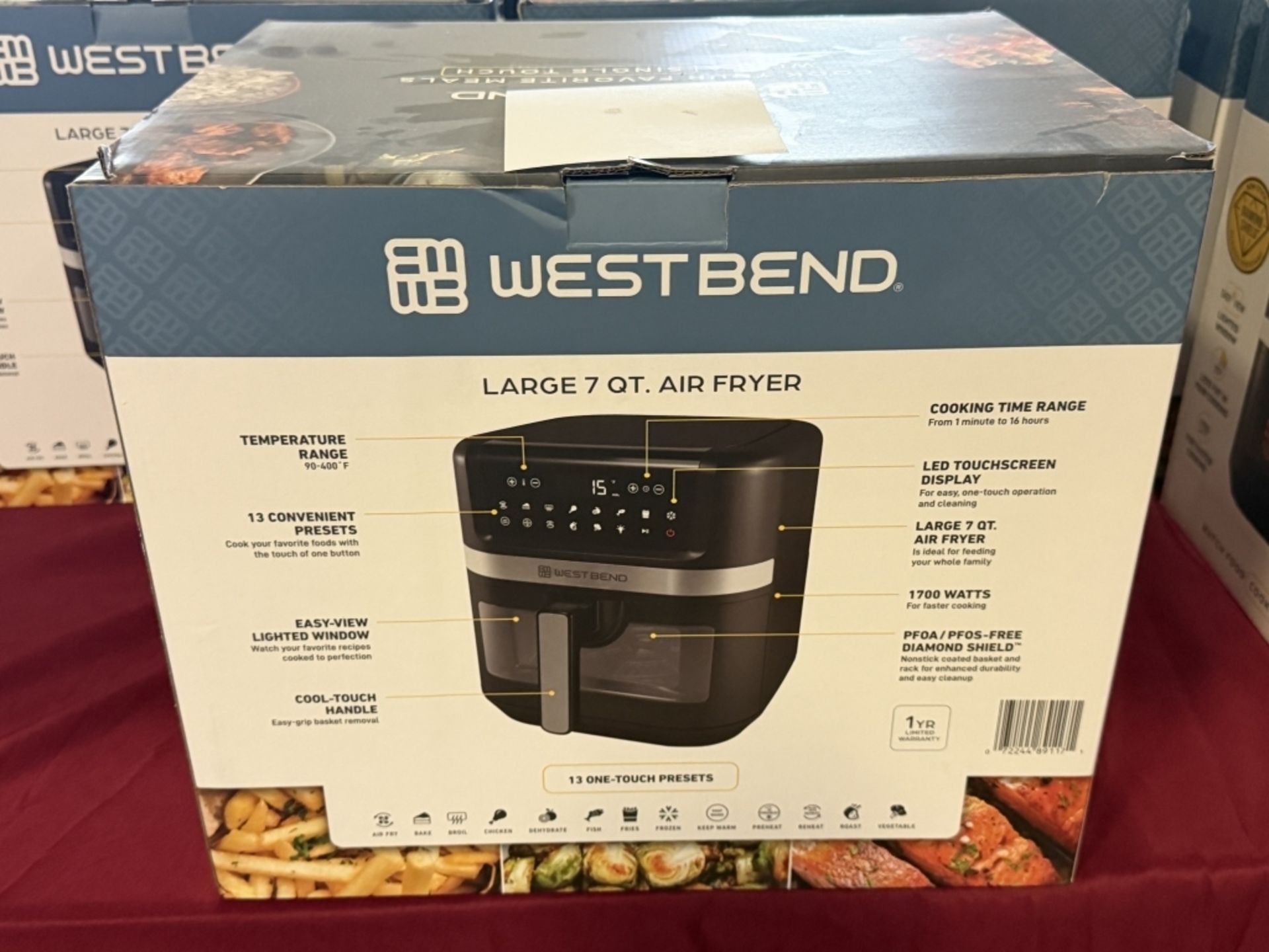 WESTBEND LARGE 7 QT. AIR FRYER, NEW - Image 2 of 4