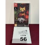 NINTENDO SWITCH STRAY GAME, NEW