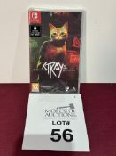 NINTENDO SWITCH STRAY GAME, NEW