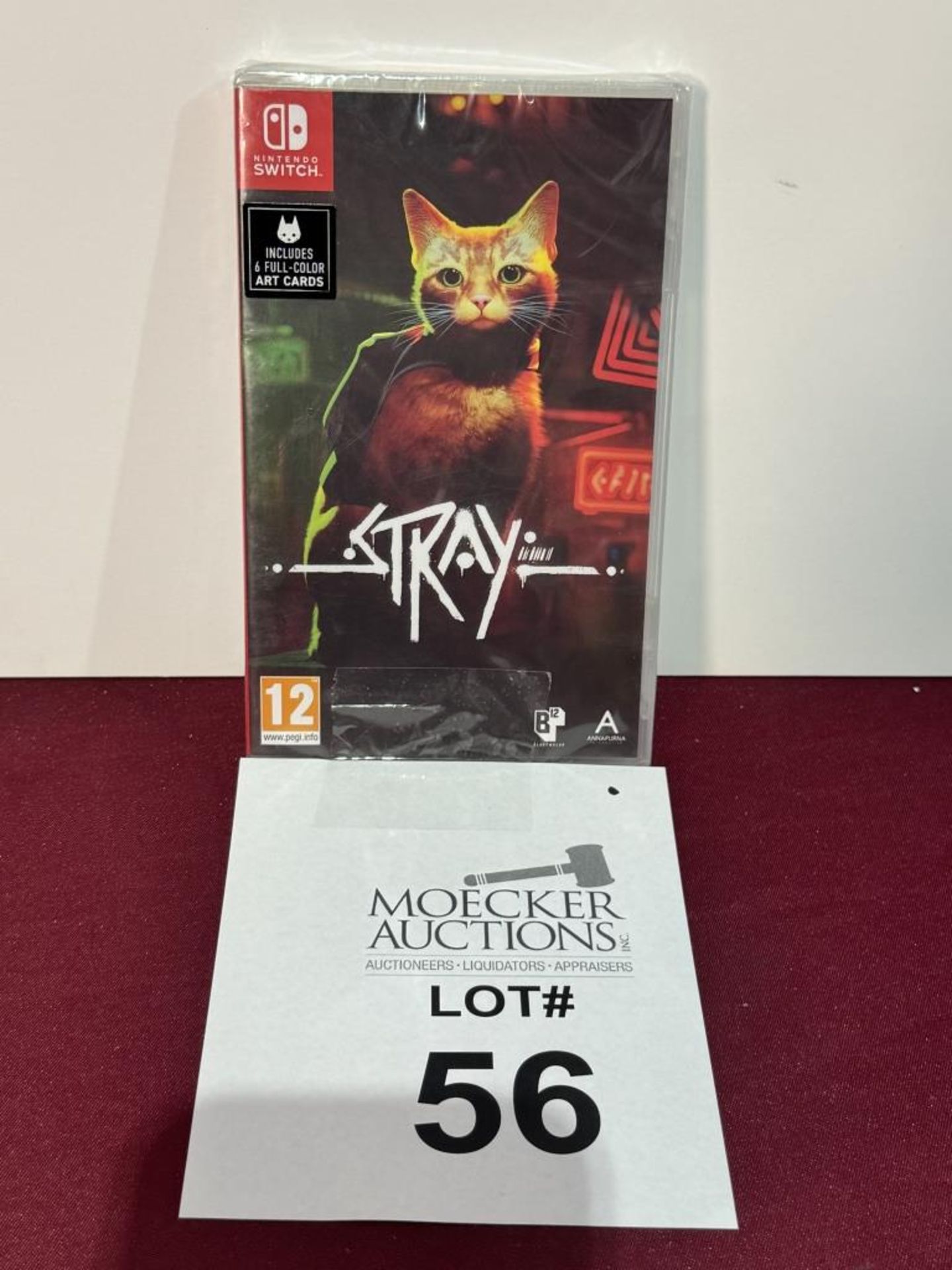 NINTENDO SWITCH STRAY GAME, NEW