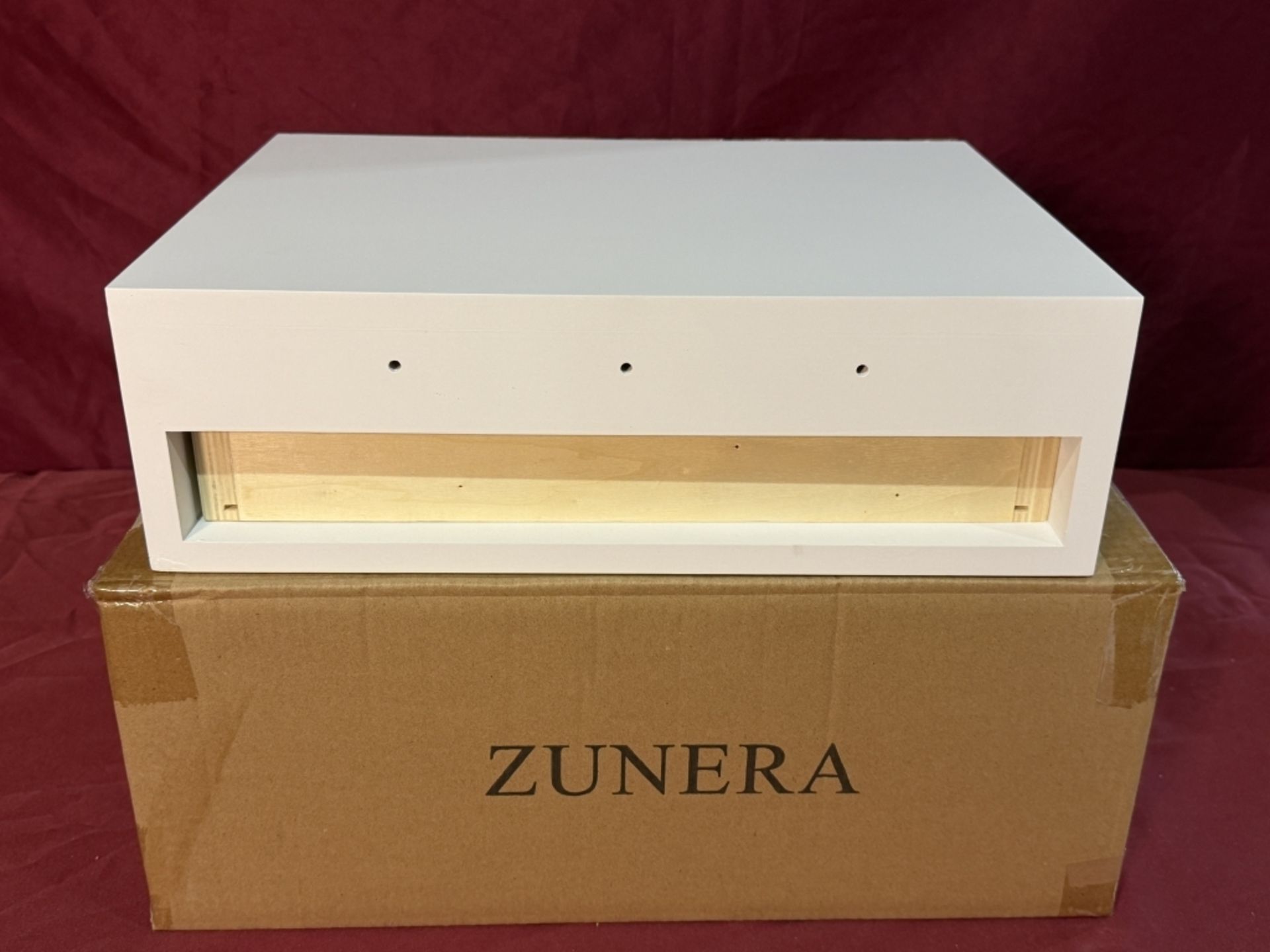 ZUNERA WALL HANGING DECORATIVE DRAWER, NEW - Image 3 of 8