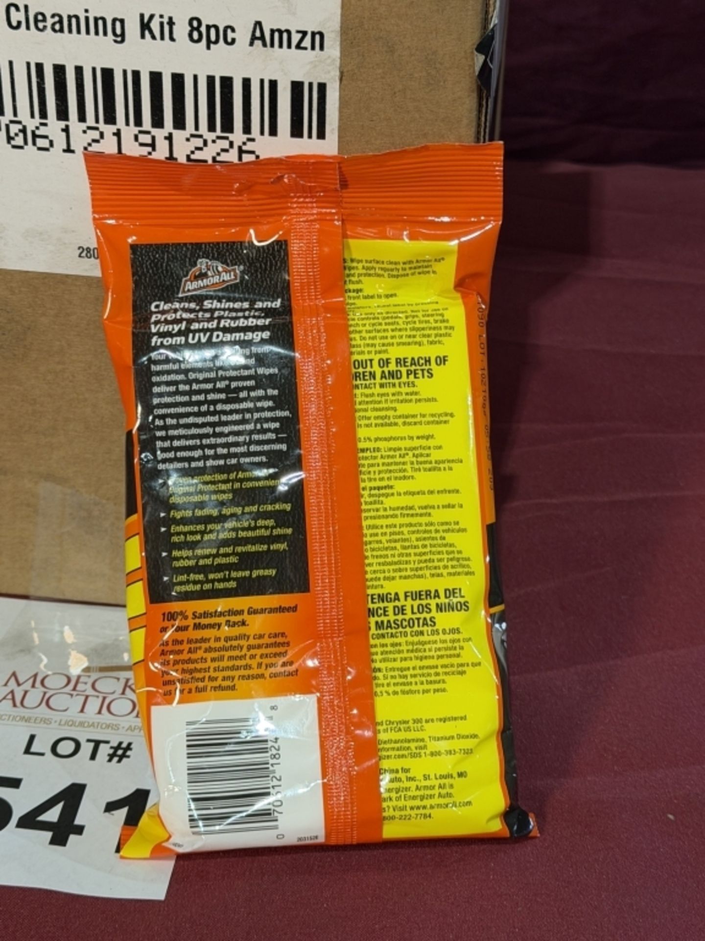 LOT CONSISTING OF (20) ARMORALL PROTECTANT WIPES - Image 3 of 3
