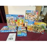 ASSORTED PLAYMOBIL CHILDREN SETS