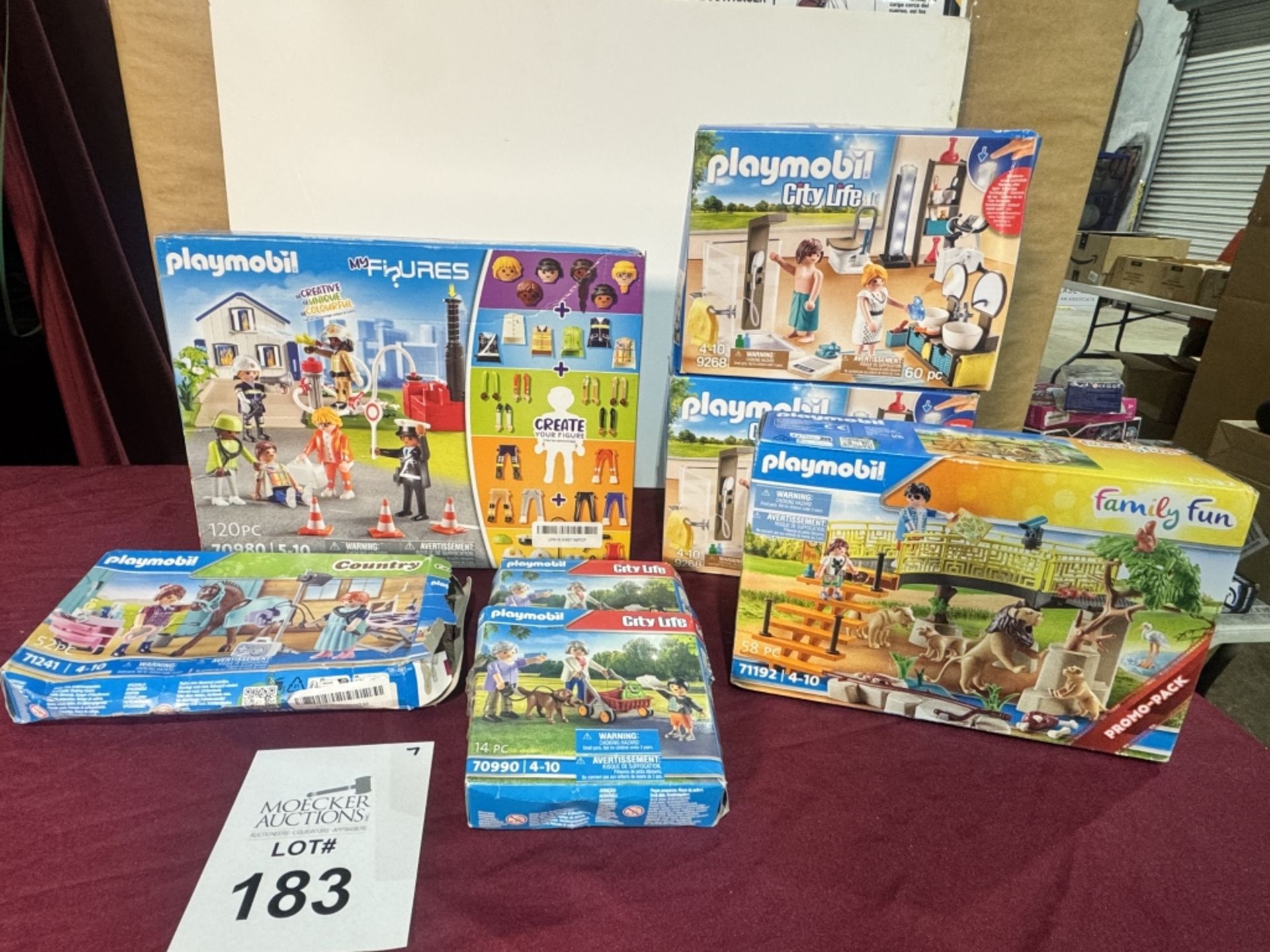 ASSORTED PLAYMOBIL CHILDREN SETS