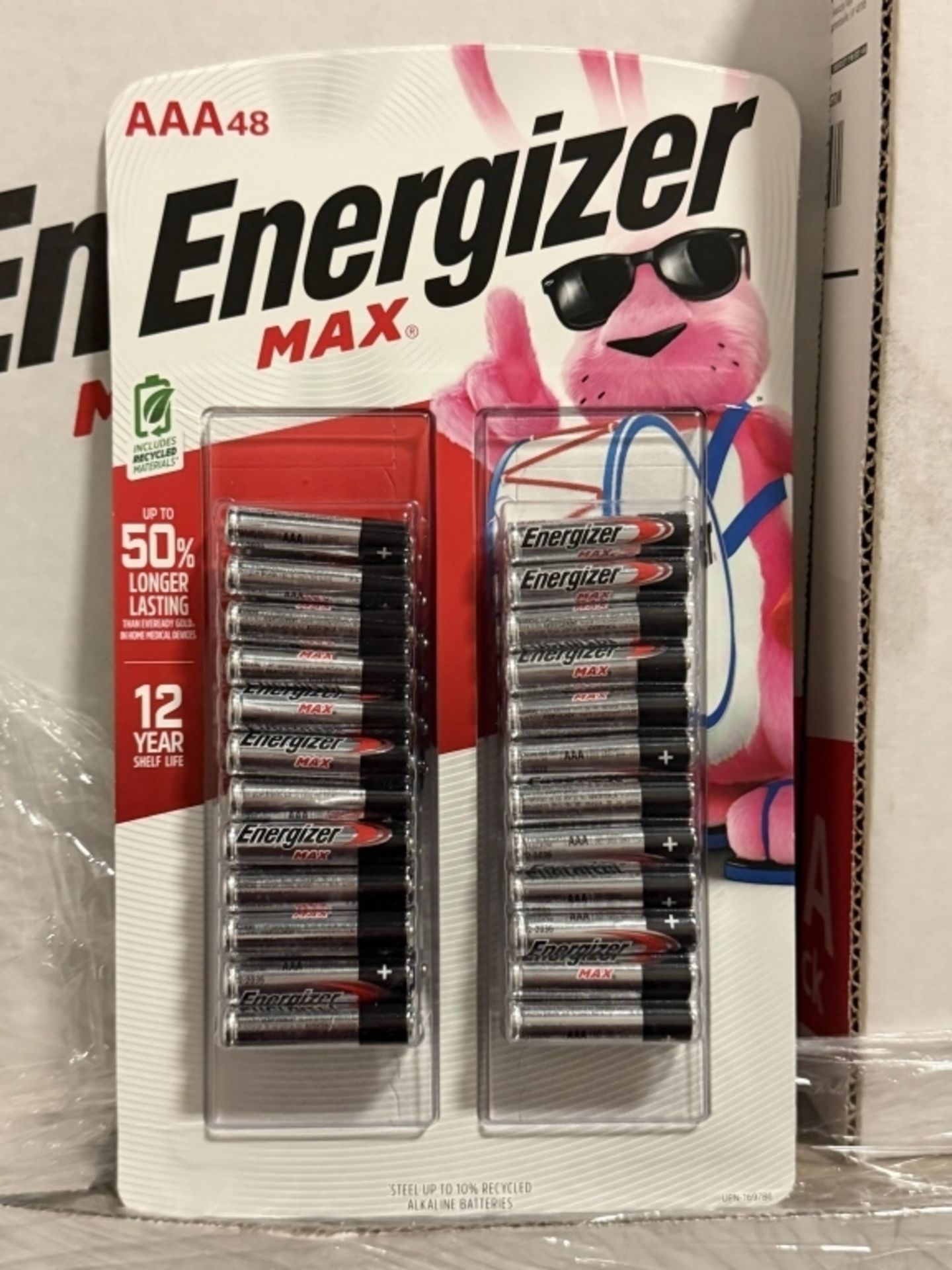 PACKS OF ENERGIZER AAA BATTERIES (48) PACK - Image 2 of 3