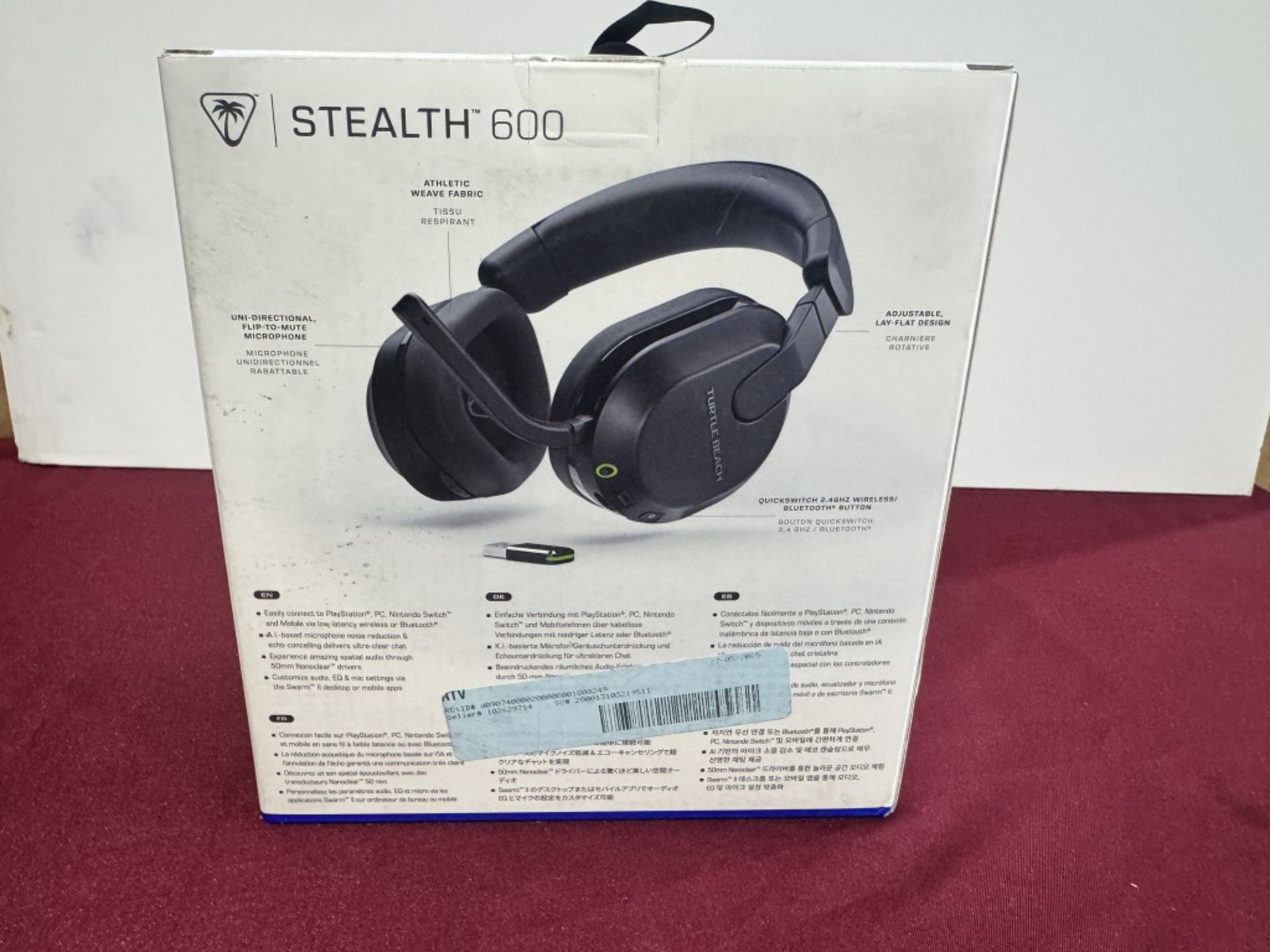 TURTLE BEACH STEALTH 60 HEADSET FOR PLAYSTATION - Image 2 of 3