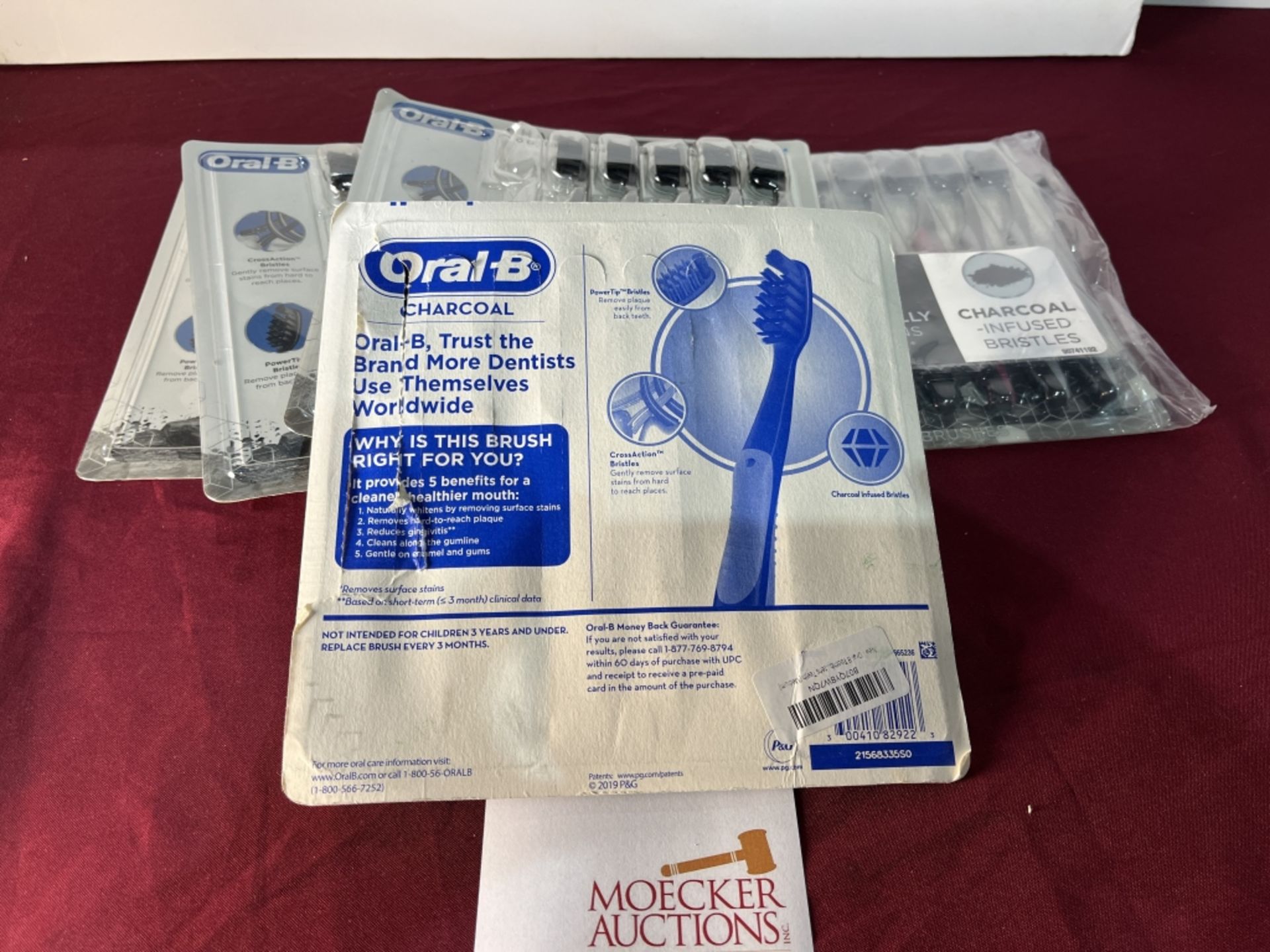 ORAL-B CHARCOAL TOOTHBRUSHES 6-PACK, NEW - Image 3 of 3