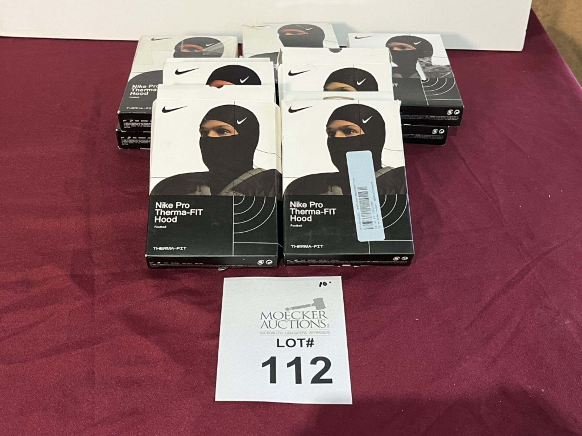 NIKE PRO THERMA-FIT HOOD FOOTBALL, NEW