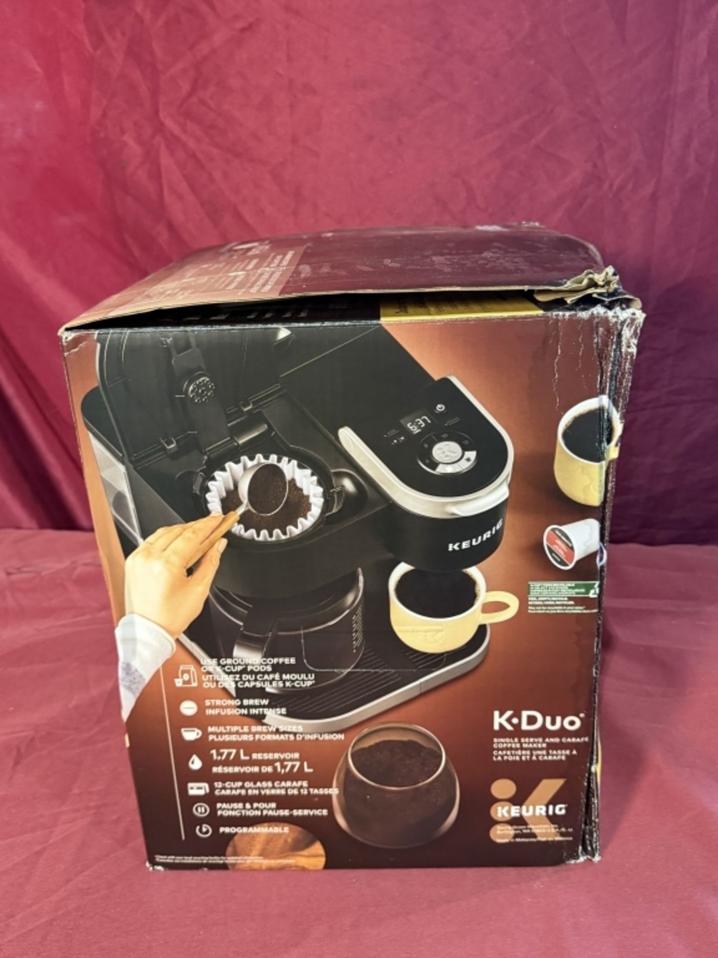KEURIG K-DUO COFEE MAKER - Image 2 of 4