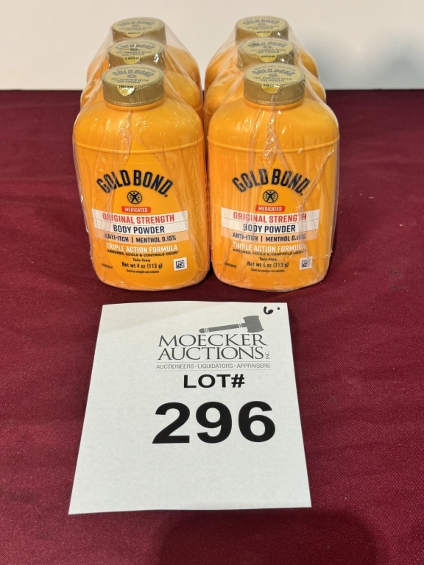 GOLD BOND ORIGINAL STRENGTH FOOT POWDER 4 OZ, NEW