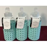 APANA GLASS WATER BOTTLE 32 OZ, NEW