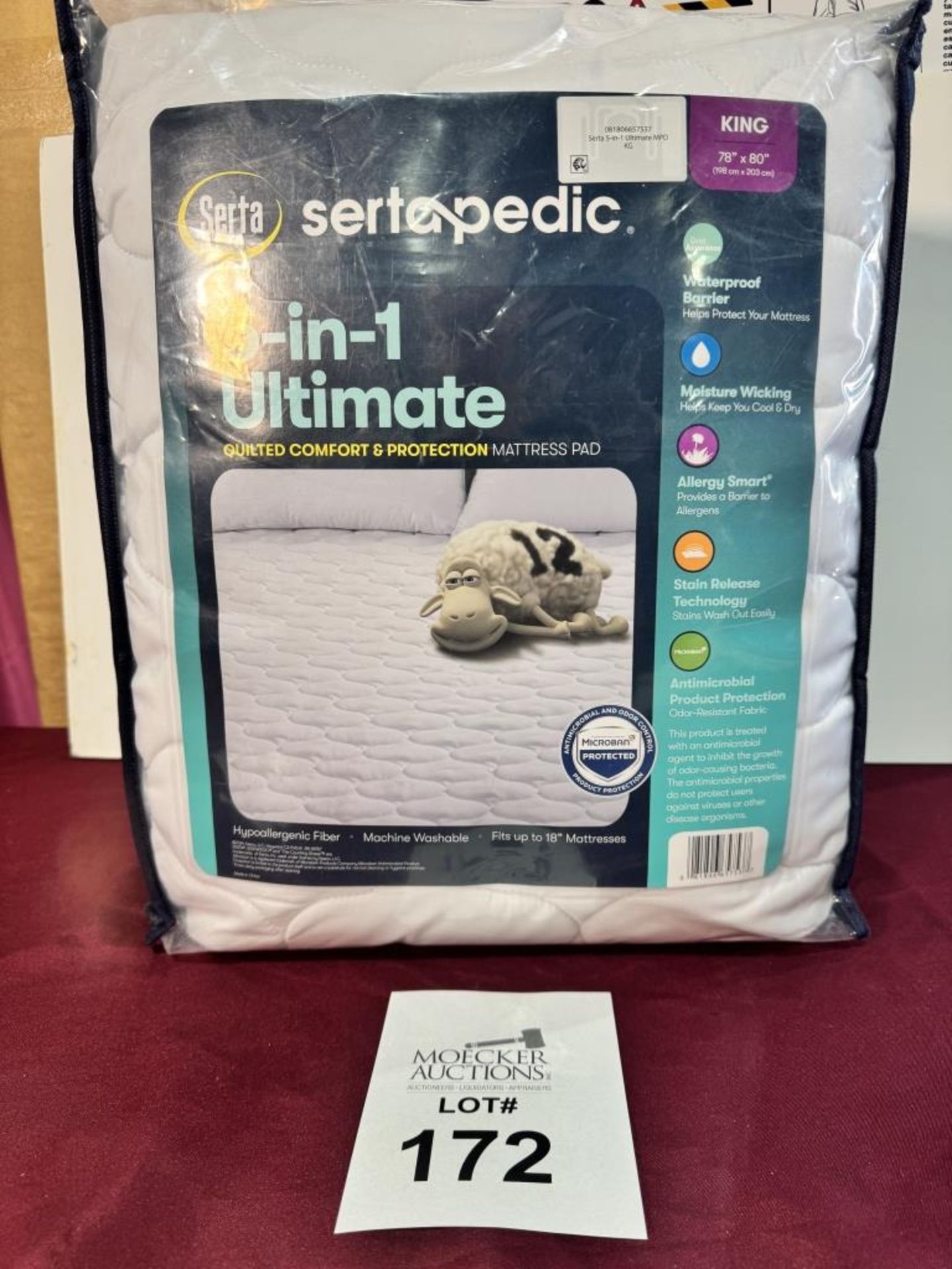SERTA SERTAPEDIC 5-IN-1 ULTIMATE MATTRESS PAD KING
